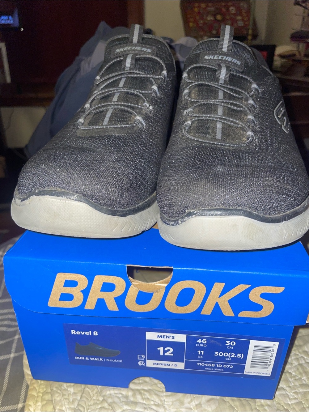 Brooks Revel 8 Men's Shoes - Black